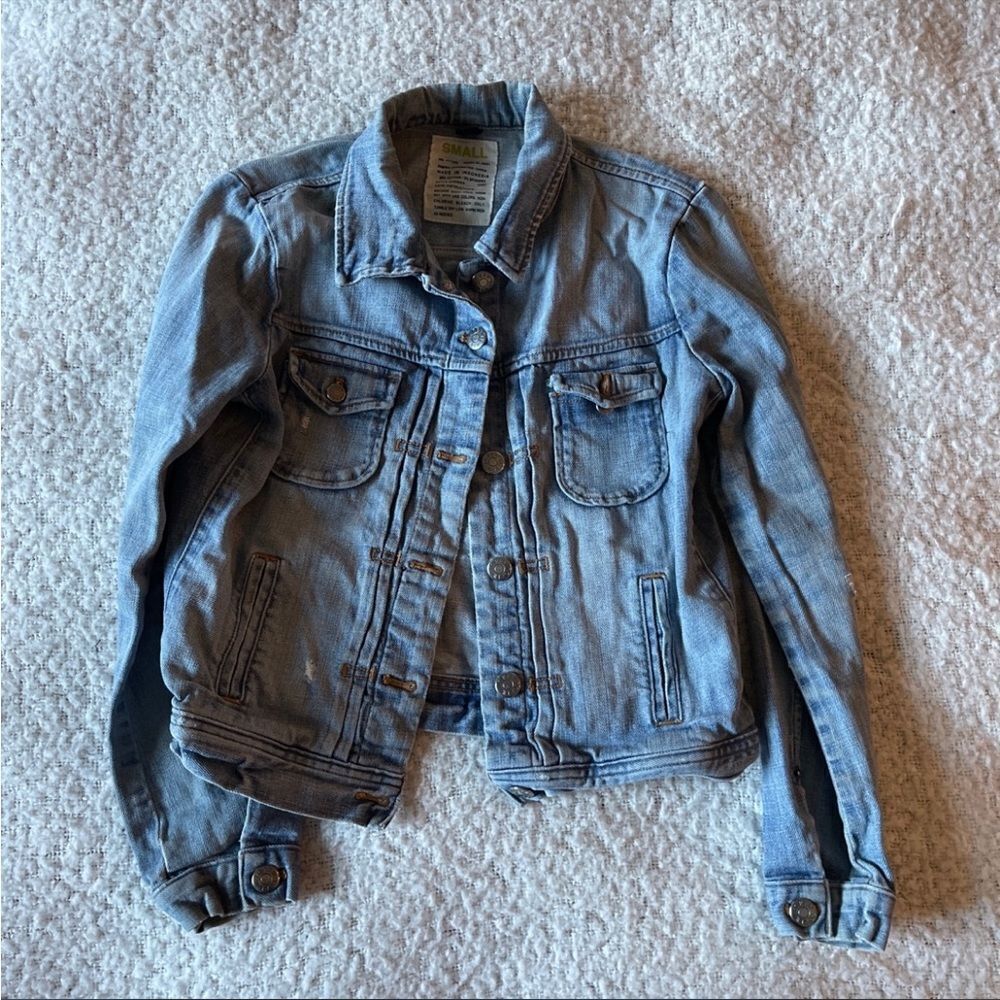 J crew small jean jacket‎